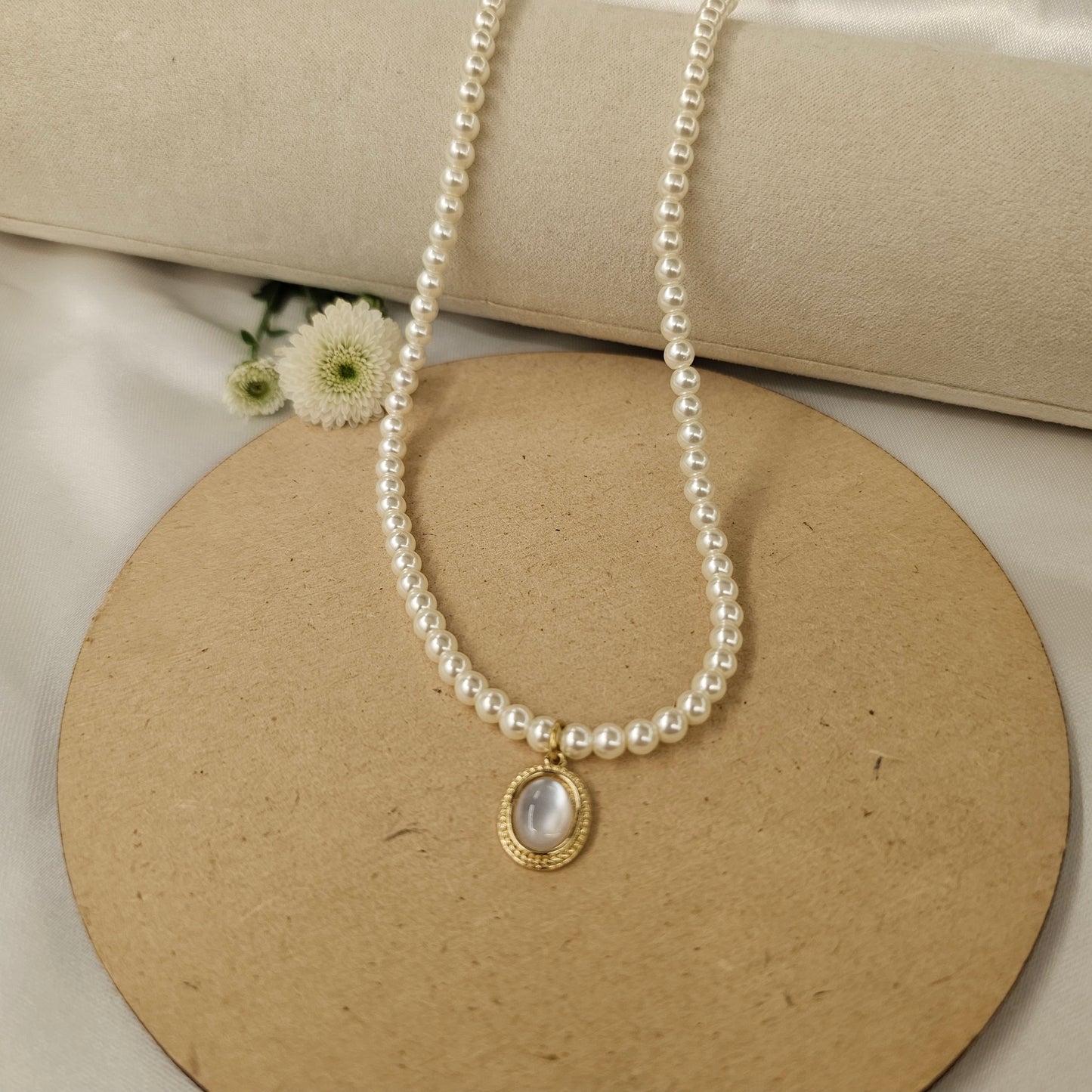 Vintage Moonstone Oval