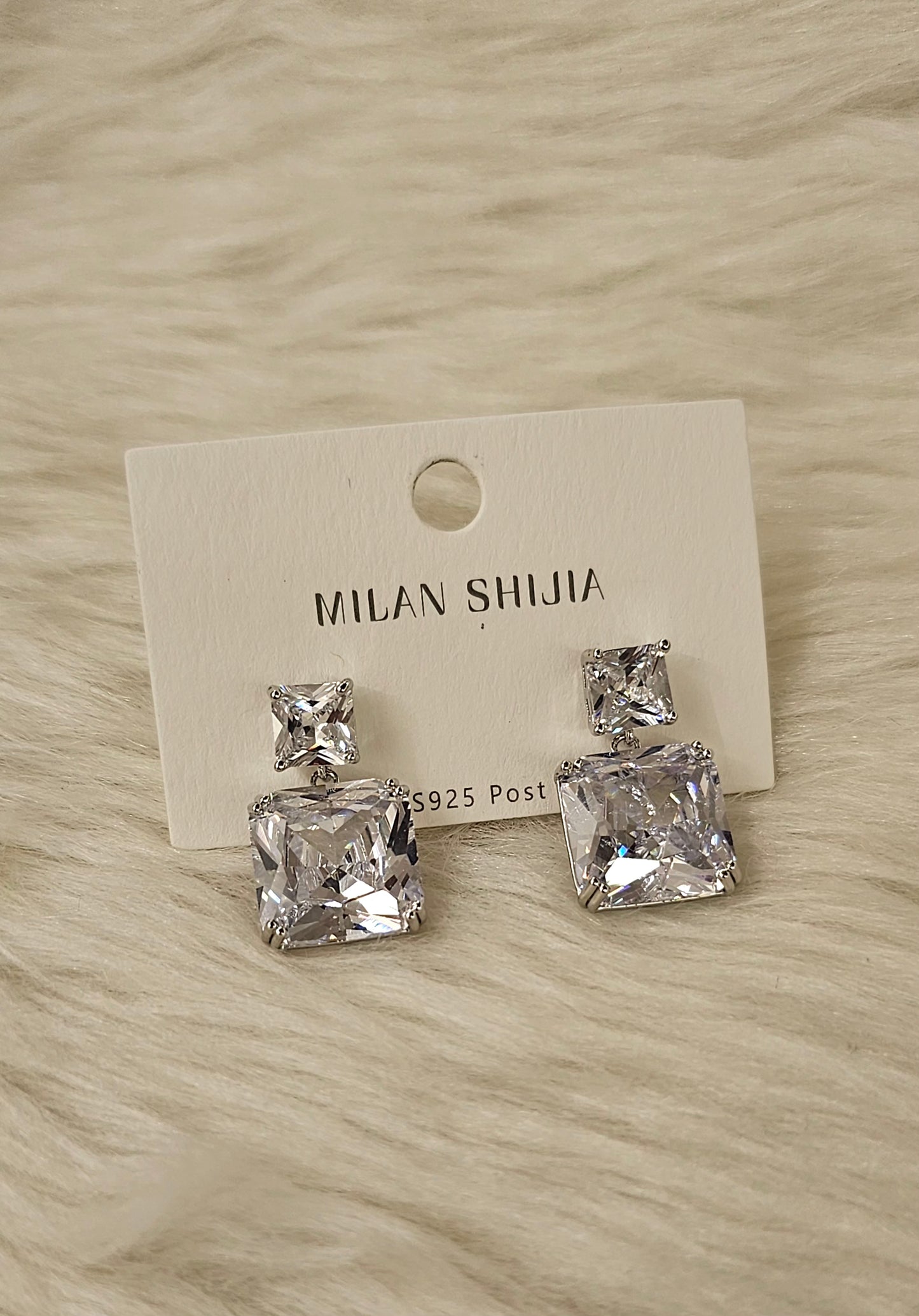 Duchess Square Studs