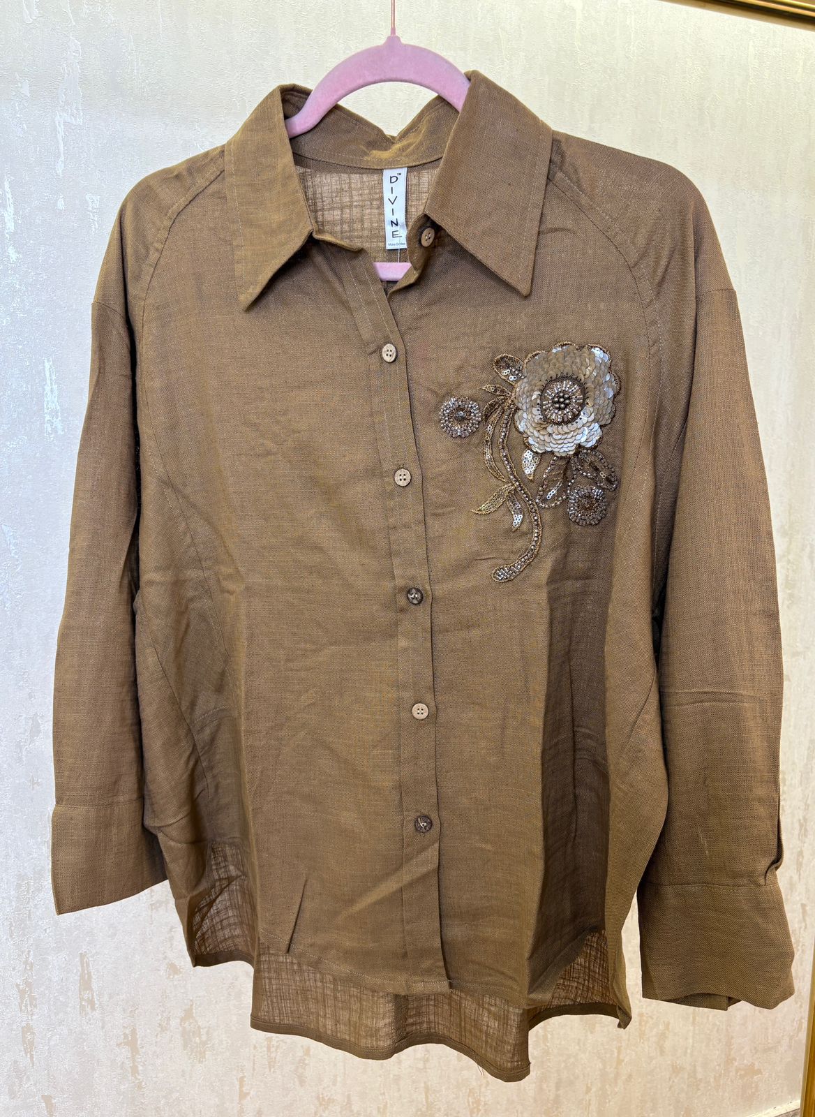 Linen cotton shirt