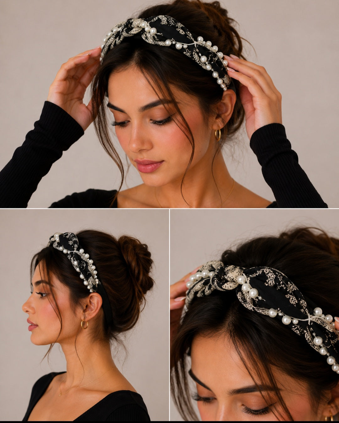 Pearl elegance headband
