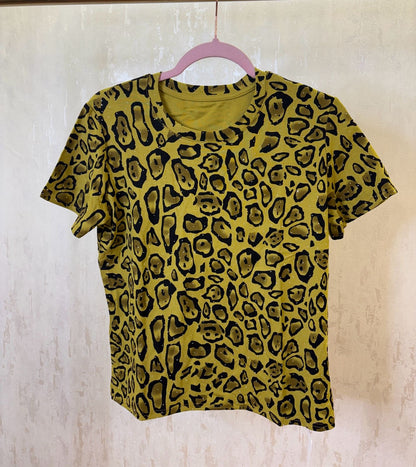 Tiger print T shirt