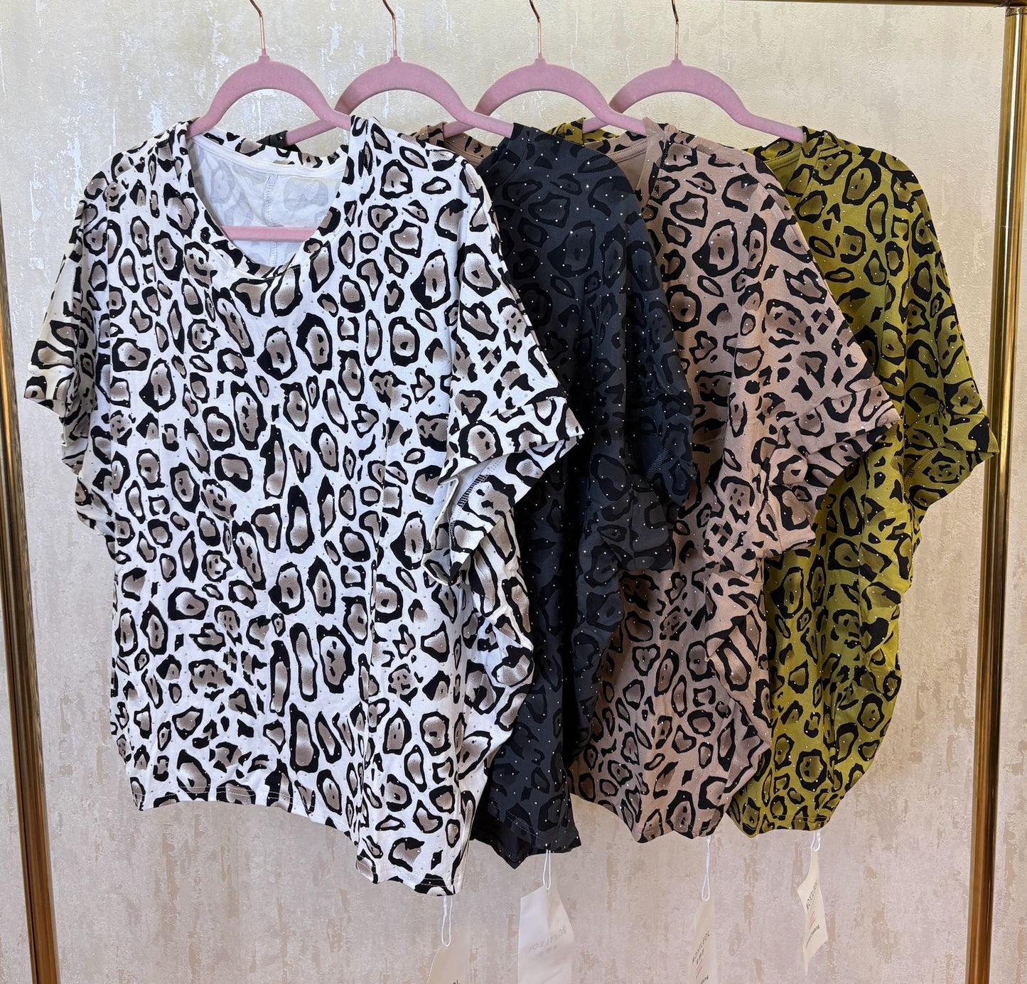 Tiger print  big size T shirt