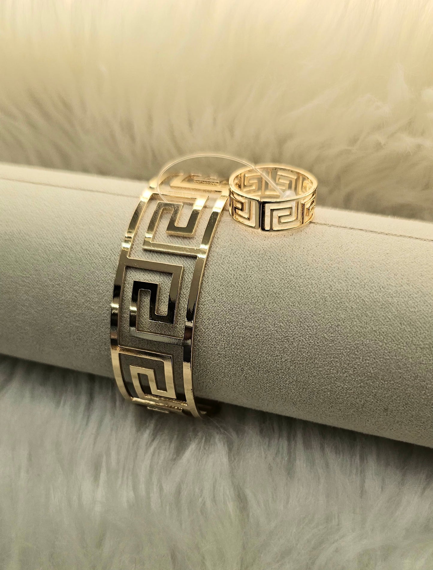 The Golden Meander Bracelets
