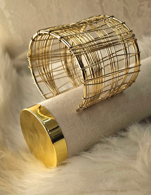 Architectural Cage Cuff