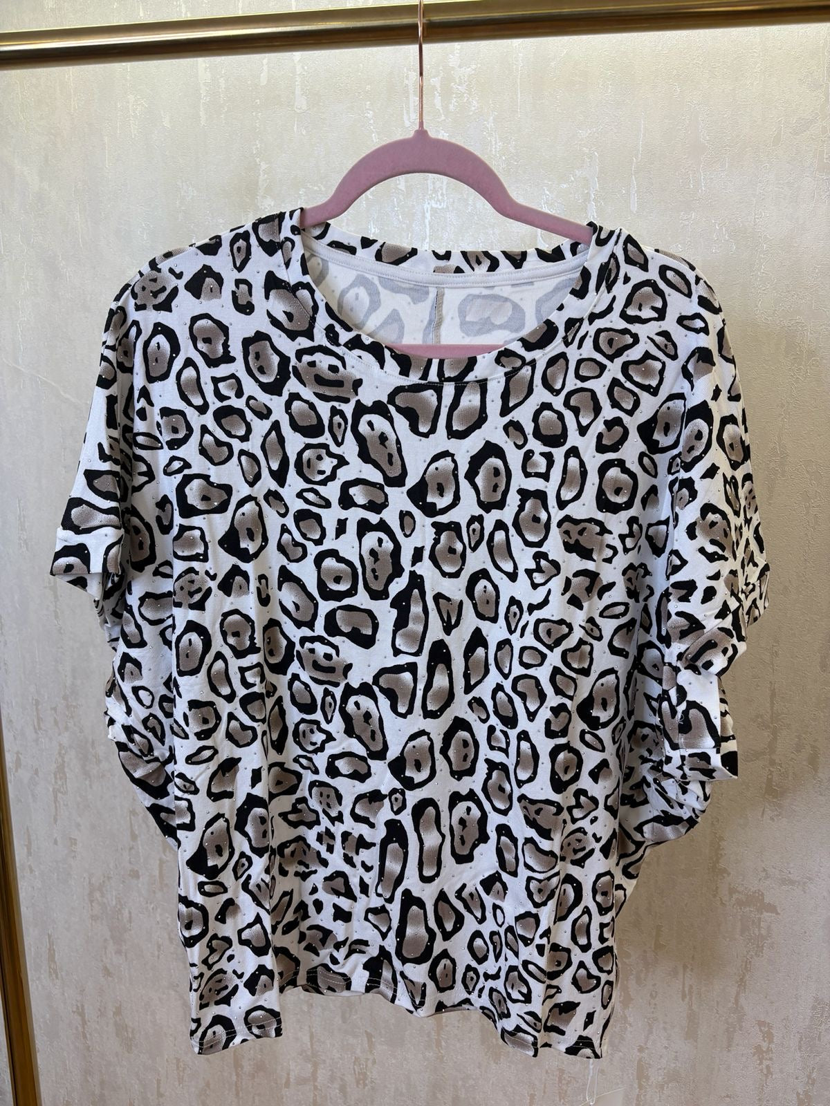 Tiger print  big size T shirt