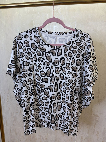 Tiger print  big size T shirt