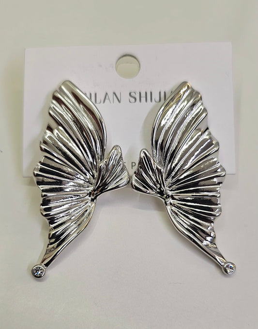 Sculpted Wing Ear Cuffs