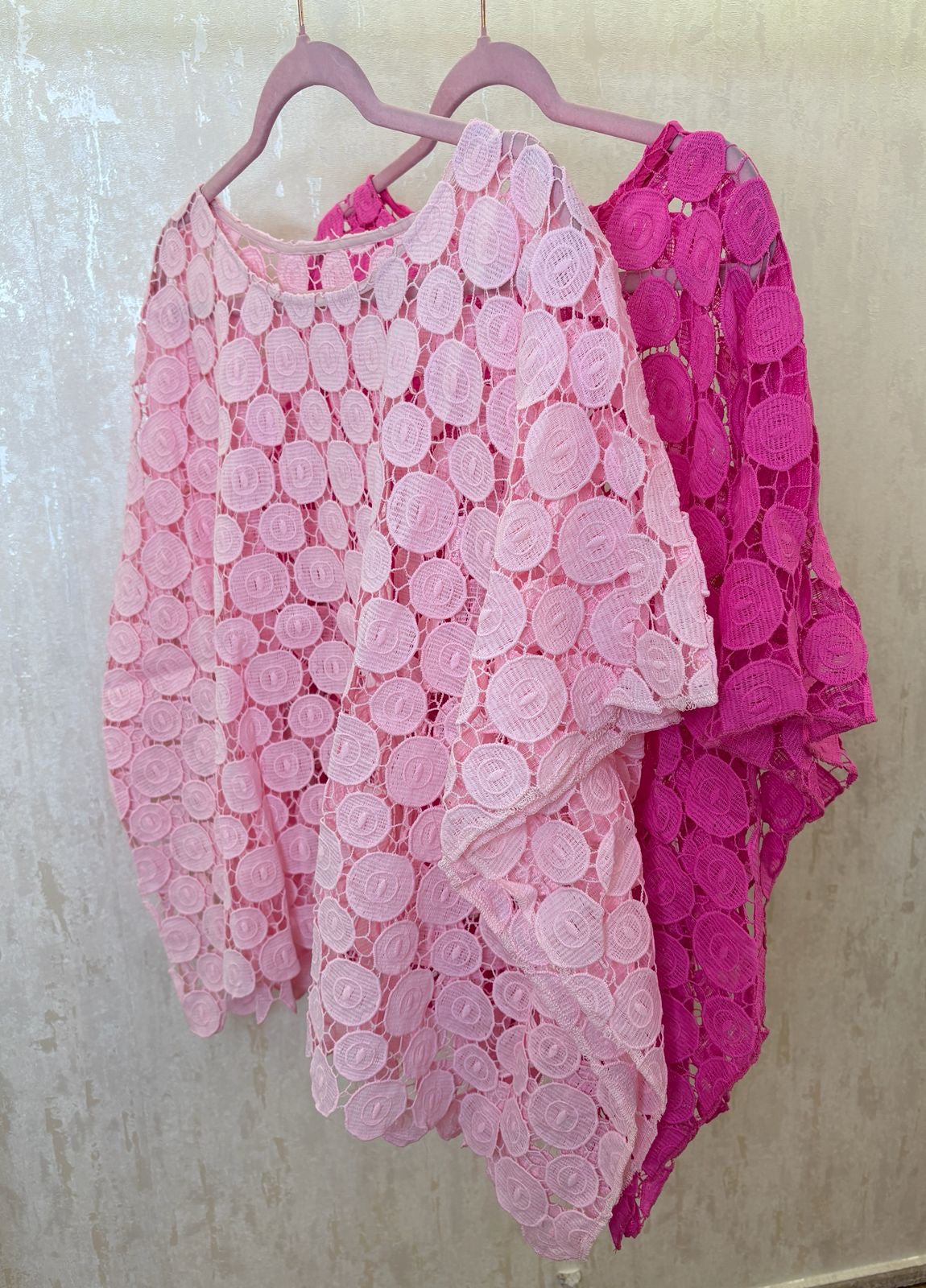 Crosia poncho Top
