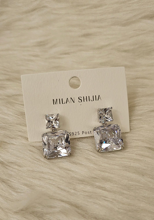 Duchess Square Studs