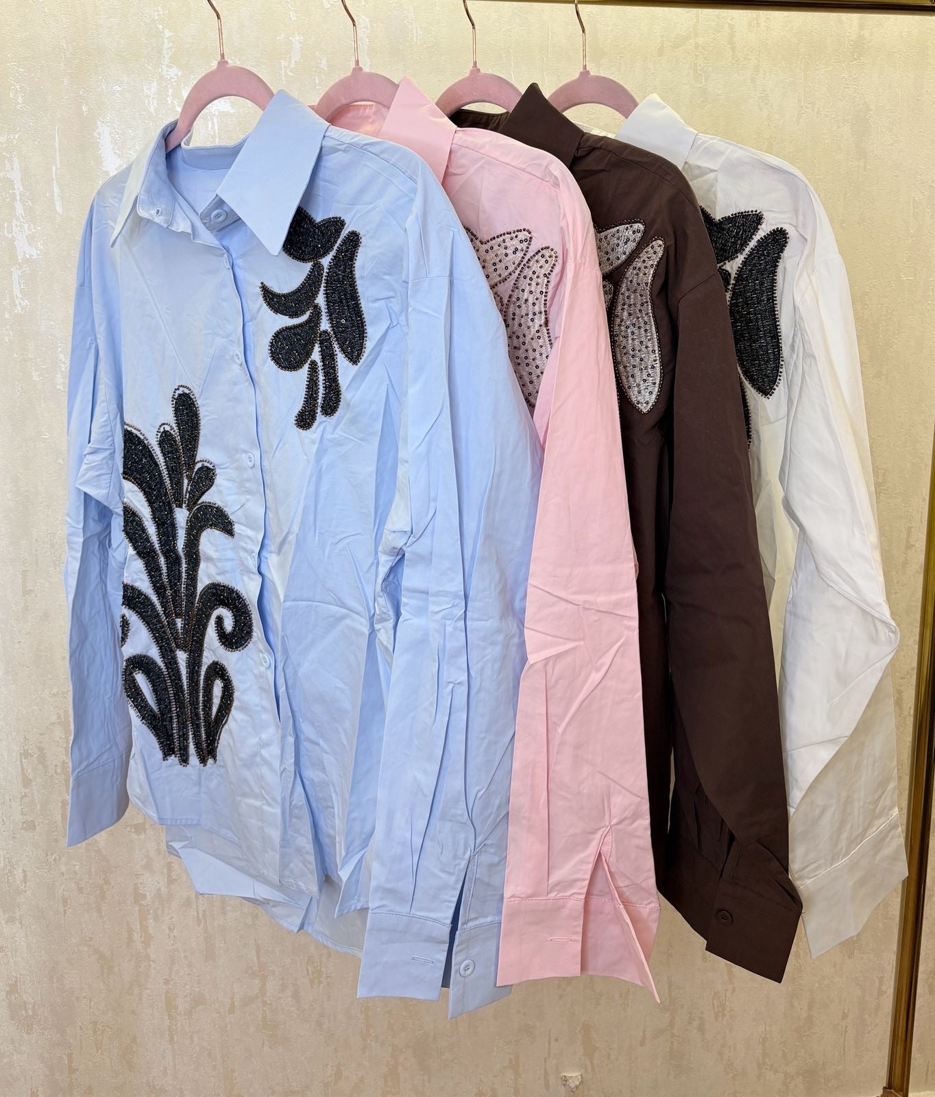 Pure Cottan patch work shirt