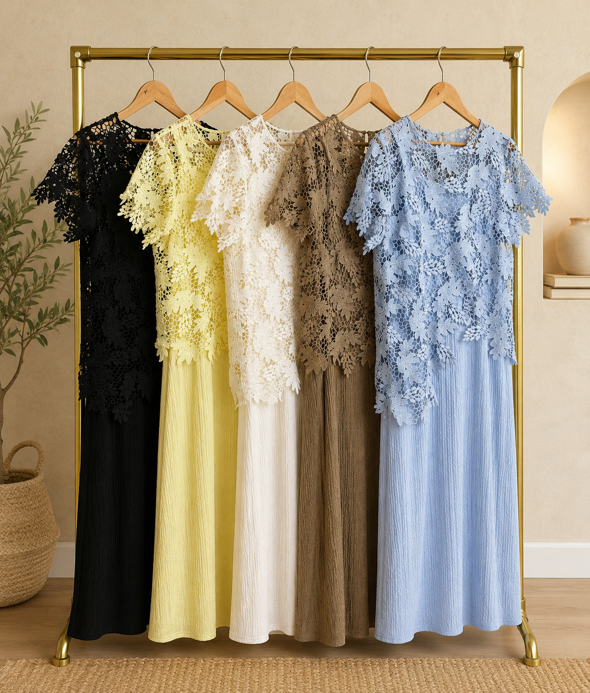 Croshio two pis dress