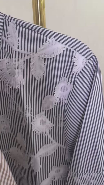 Imported fabric top