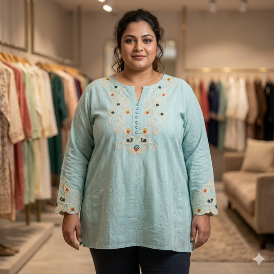 Plus size  cotton top