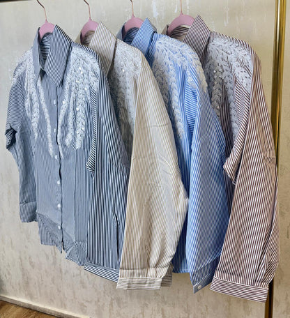 Imported fabric shirt party wear
