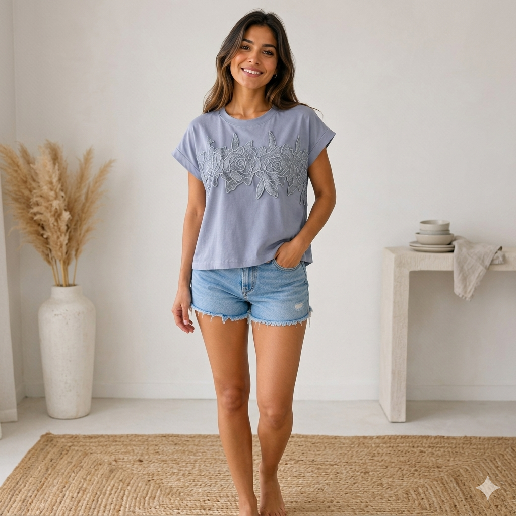 T-shirt fabric top