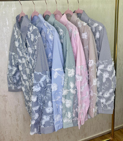 Imported fabric top