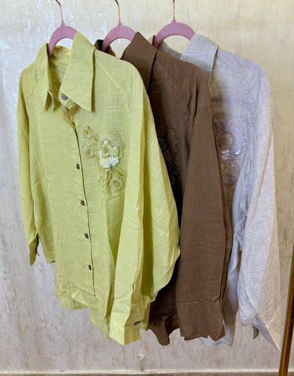 Linen cotton shirt