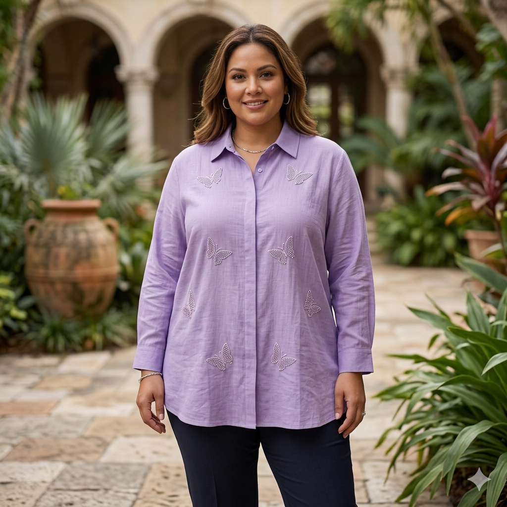 Cotton big size top
